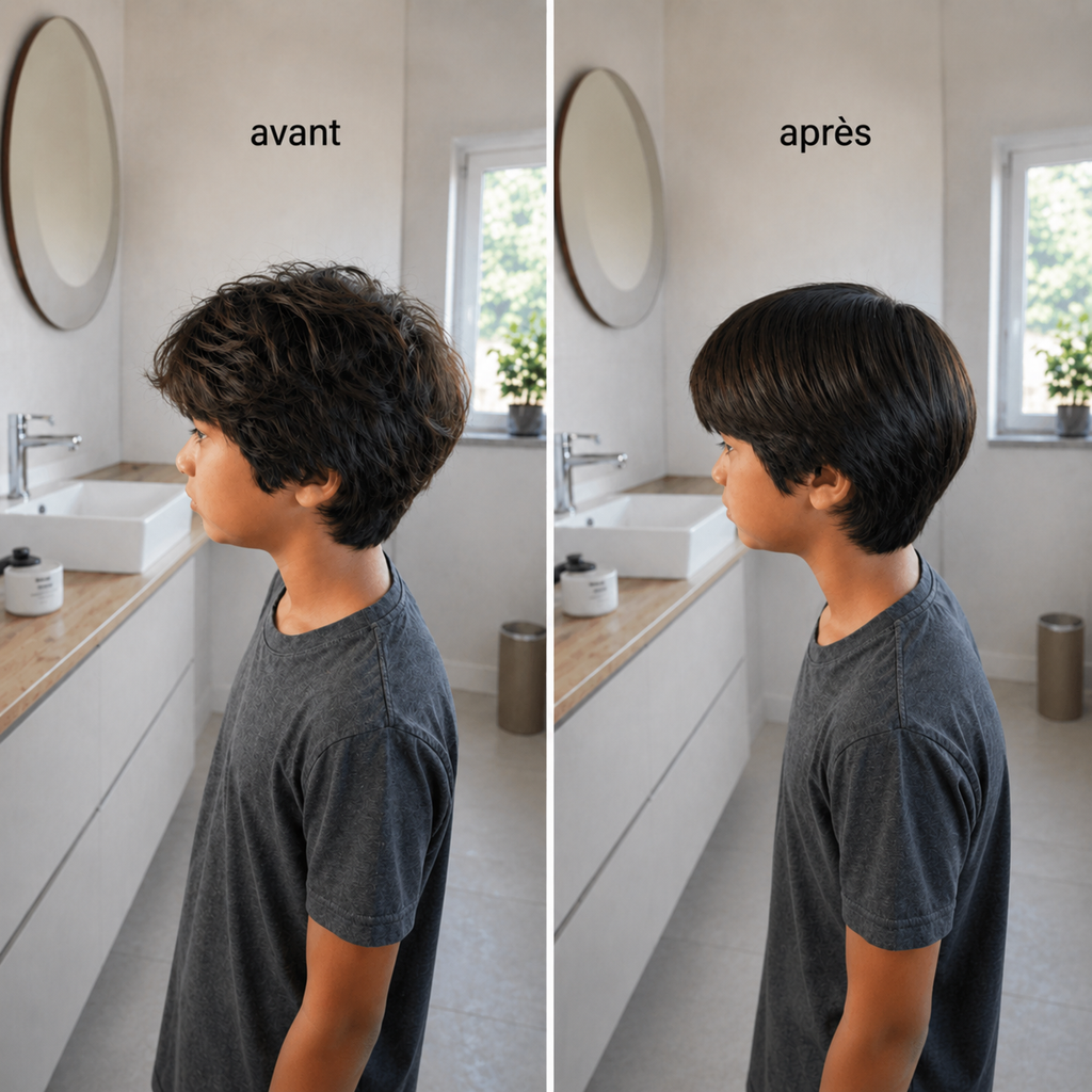 Brosse 2-en-1 avec spray intégré